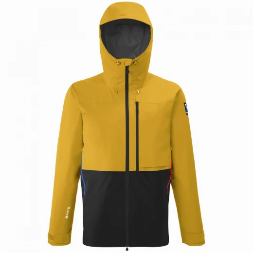 Millet VESTE TRILOGY EDGE GTX PRO NOIR / MUSTARD 1 Millet VESTE TRILOGY EDGE GTX PRO NOIR / MUSTARD