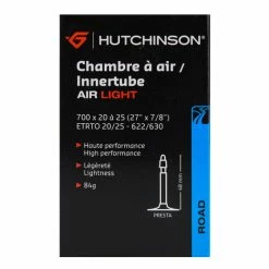HUTCHINSON CHAMBRE A AIR AIR LIGHT 700X20/25 PRESTA 48MM