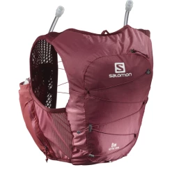 Salomon ACTIVE SKIN 8 SET RED CABERNET FEMME